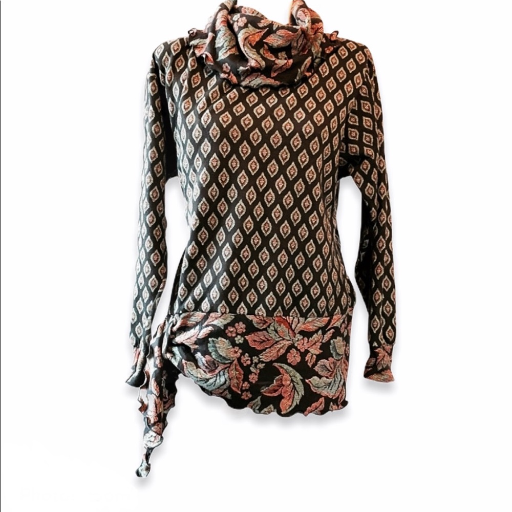 Vintage “MEET ME IN MIAMI” Turtleneck Sweatshirt